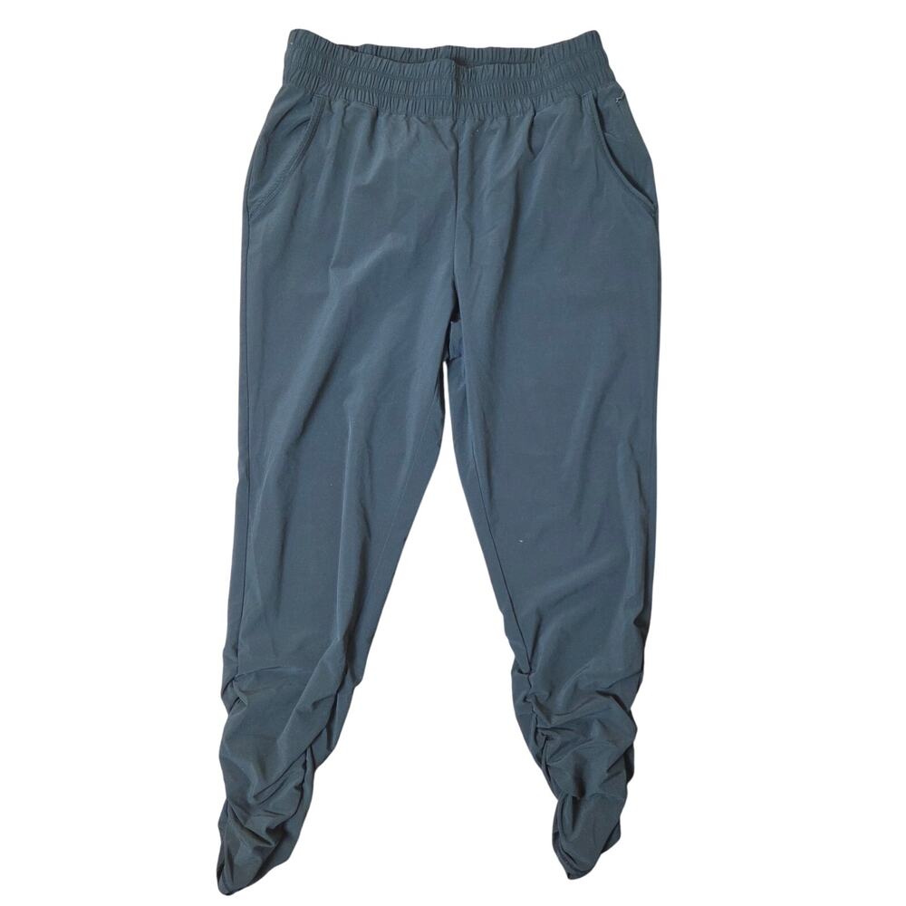 Prana Midtown Capri Ruched Jogger - Black - Medium